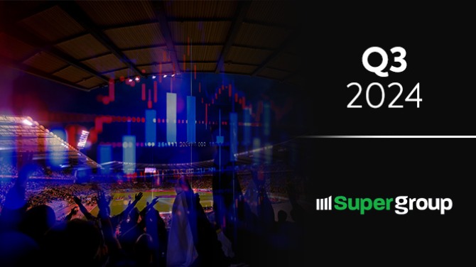 Super Group posts Q3 revenue figure of €402.9m, up 13%