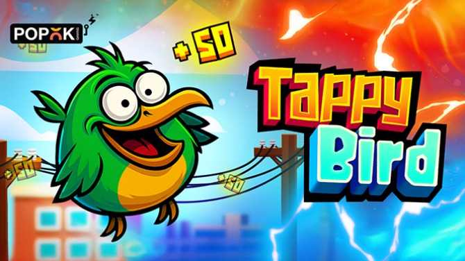 Meet Tappy Bird – PopOK Gaming’s latest instant win game
