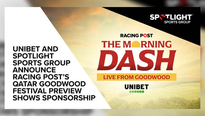 Unibet partners with Spotlight Sports Group for ‘Morning Dash’ preview shows