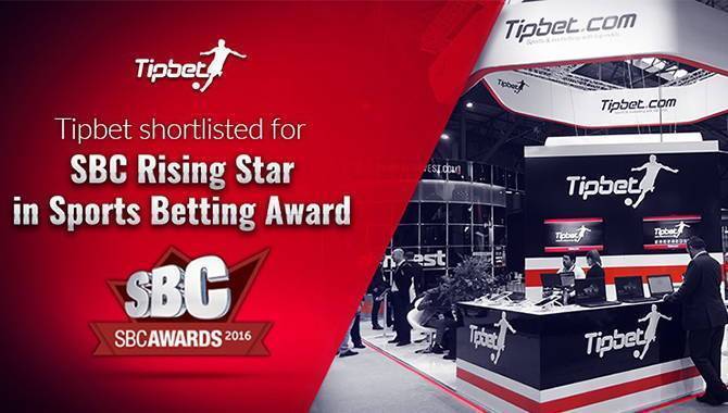 Tipbet nominated for SBC Rising Star Award