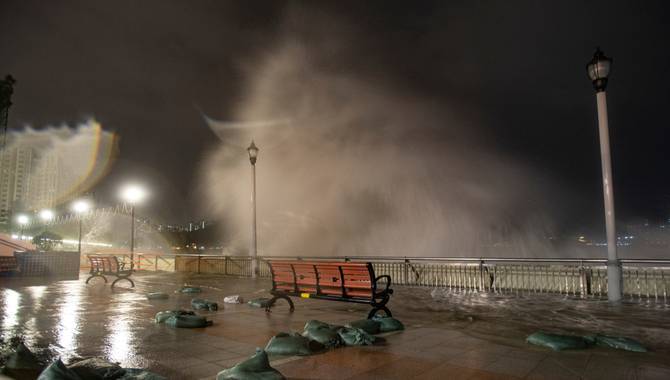 Macau casino operations impacted by typhoon