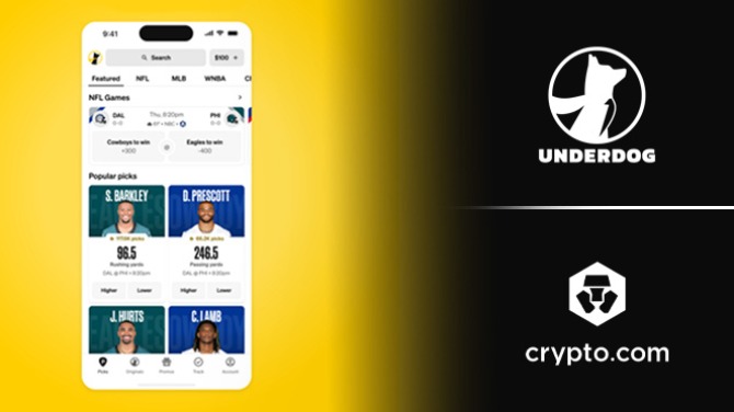 Underdog launches prediction markets in the US with Crypto.com