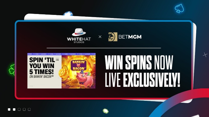 White Hat Studios and BetMGM launch Win Spins feature