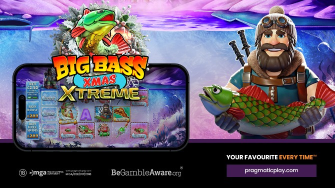 Pragmatic Play brings festive fun with Big Bass Xmas Xtreme