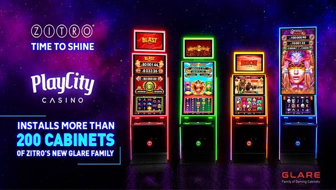 Zitro’s Glare gaming cabinets installed at PlayCity Casinos in Mexico