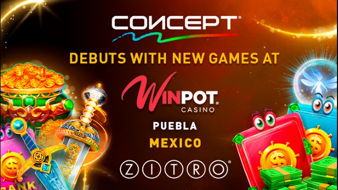 Zitro’s CONCEPT cabinet line and new games arrive at Winpot Puebla