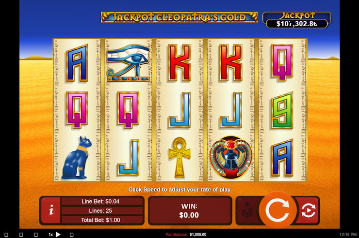Cleopatra's Gold Slot