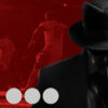 ChatGPT sports betting concept with football players in action and a shadowed figure in the foreground