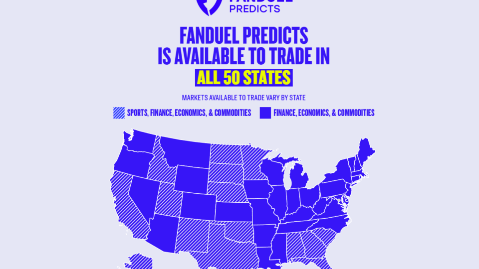 FanDuel Prediction Market App Goes National, Sports Available in California