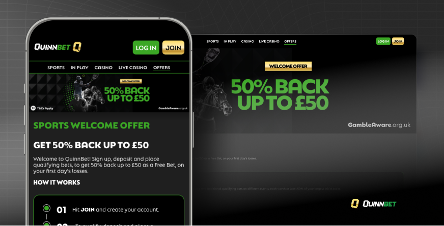 QuinnBet Sports Interface