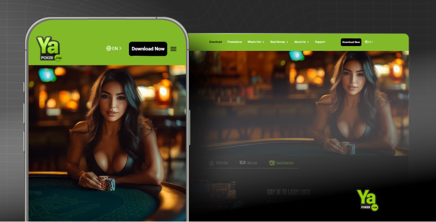 Image showing Ya Poker platform interface ποκερ ελλαδα