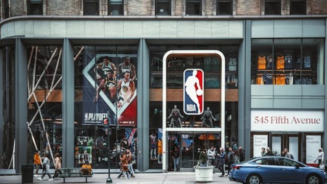 NBA headquarters on Fifth Avenue in New York