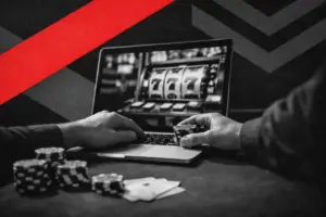 someone playing at a no KYC casino