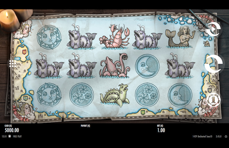 1429 Uncharted Seas Slot