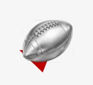image showing an american football