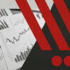 Financial charts and trading graphs representing Polymarket market data
