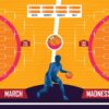 College basketball fans are busy filling out March Madness brackets.