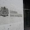 London Stock Exchange Group sign outside its headquarters in London