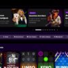 BetHog online casino interface showing crypto gambling platform with blackjack, slots, and live casino games