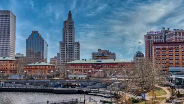 Skyline of downtown Providence, Rhode Island