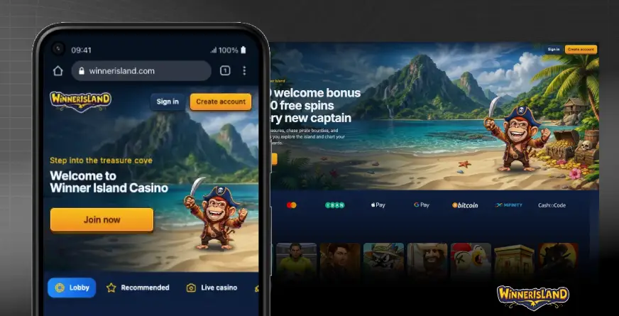 winner island legjobb online casino