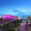 Rendering of the proposed Lumbee Dark Water Resort casino development in Robeson County, North Carolina