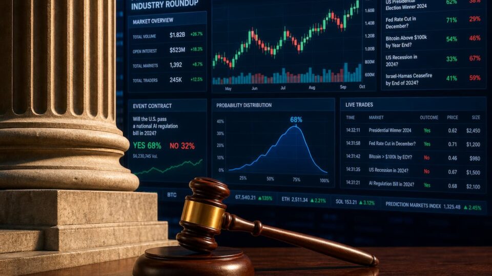 Prediction Markets Weekly Roundup: Michigan Ruling, CME Lawsuit and New Launches Shape Busy Week