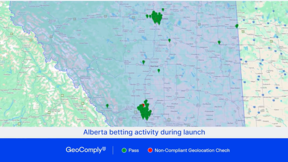 Alberta Online Gambling Launch Reflects Strong Start Ahead of Fall Sports: GeoComply