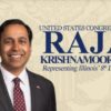 Screenshot of Illinois Congressman Raja Krishnamoorthi from his official congressional website.