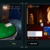 Sentient Studios AI-powered blackjack and baccarat dealer games displayed on the company's website.