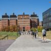 Exterior view of the University of Cincinnati's Mantei Center on the Cincinnati campus.