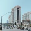 Caesars Palace hotel and casino on Las Vegas Boulevard in Las Vegas.