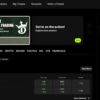 Screenshot of the DraftKings Predictions platform showing sports prediction markets, MLB game lines and the trade slip interface.